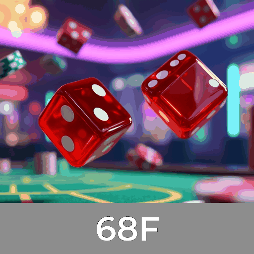 68F: Caça-níqueis com jackpots, Jogos de mesa emocionantes, Real dealer experiência imersiva